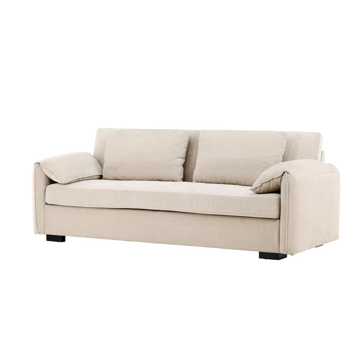 3-Sitzer Sofa Malva - Beige-3-Sitzer Sofas-Venture Home-le canapé