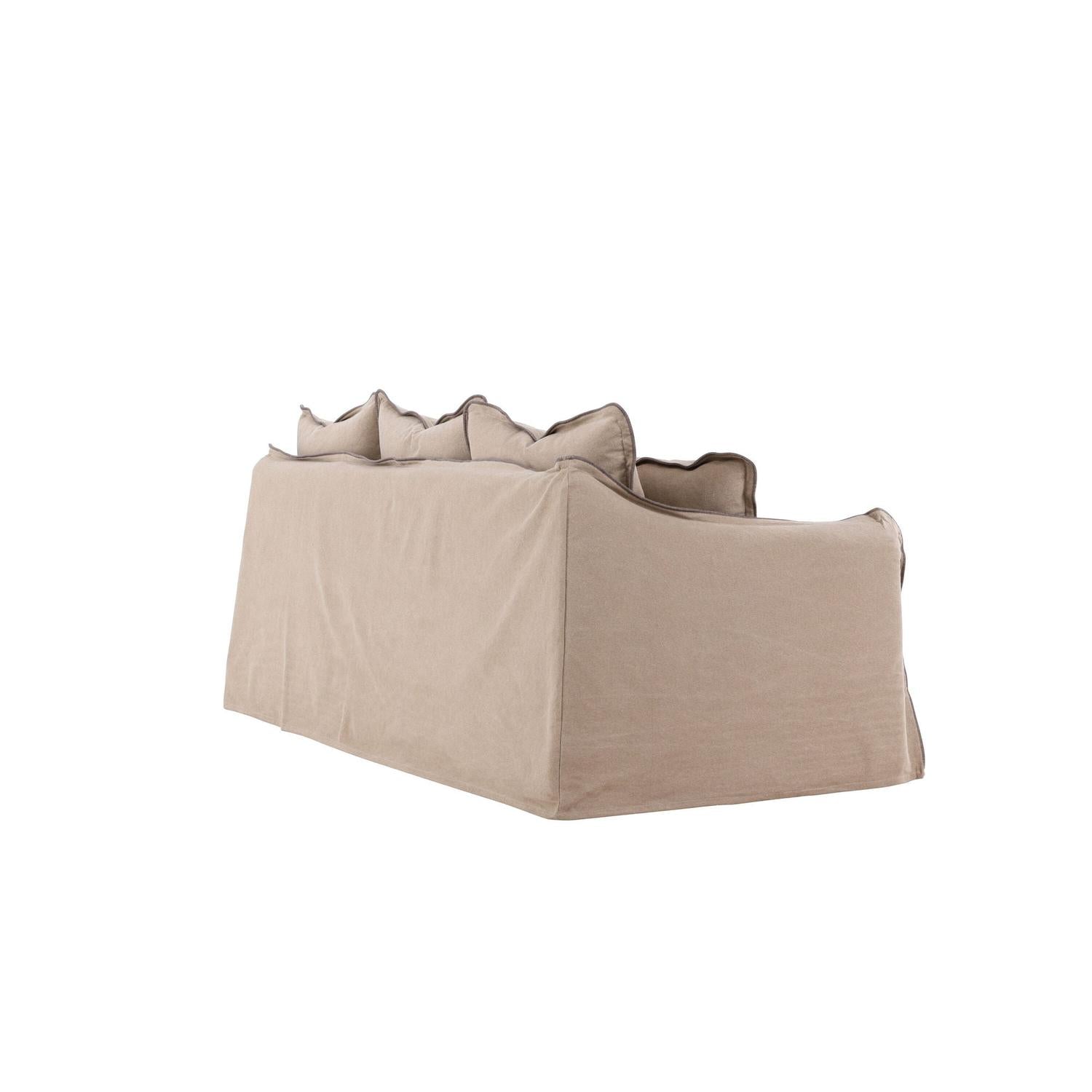 3-Sitzer Sofa Oskarshamn - Braun-3-Sitzer Sofas-Vind-le canapé
