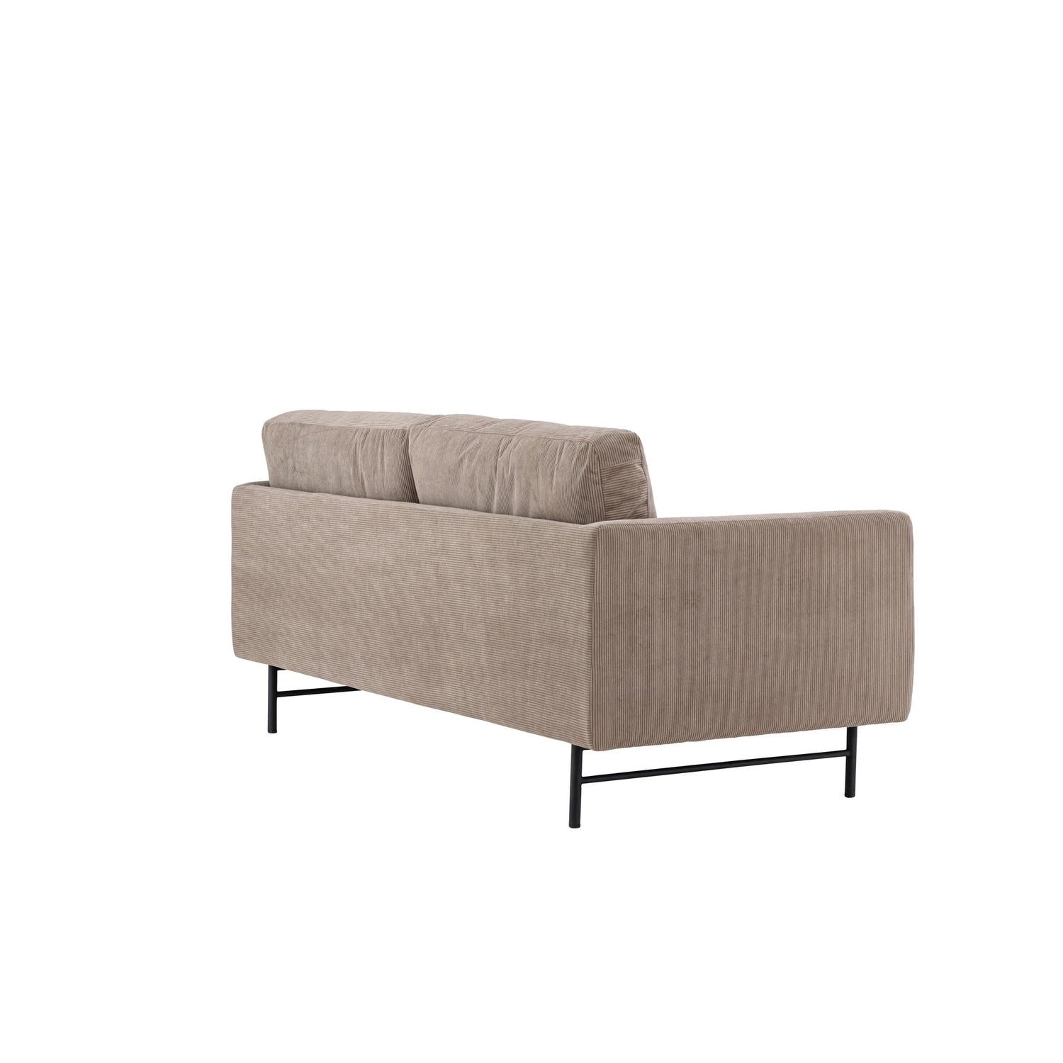 3-Sitzer Sofa Sky aus Cord - Braun-3-Sitzer Sofas-Venture Home-le canapé