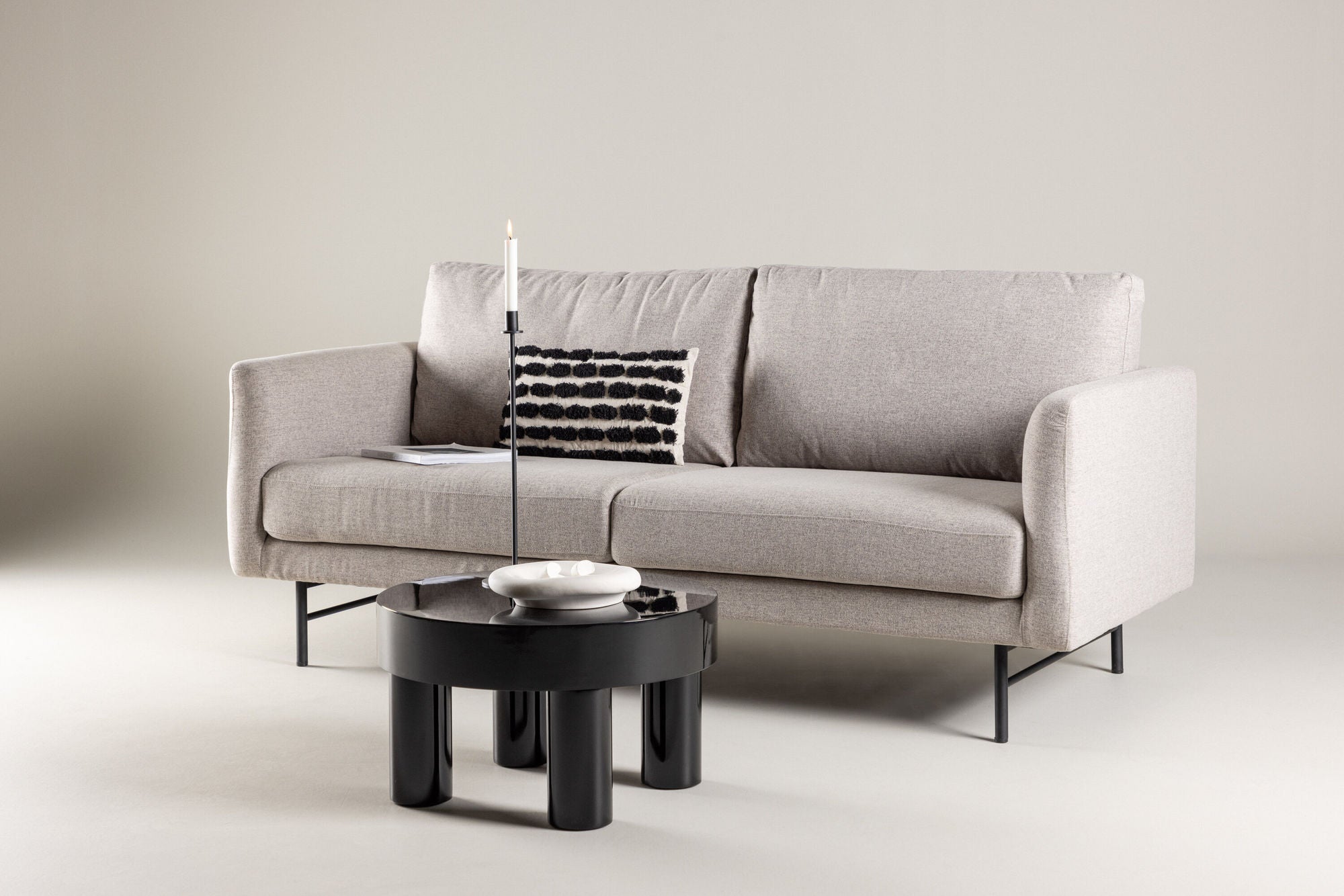 3-Sitzer Sofa Sky - Beige-3-Sitzer Sofas-Venture Home-le canapé