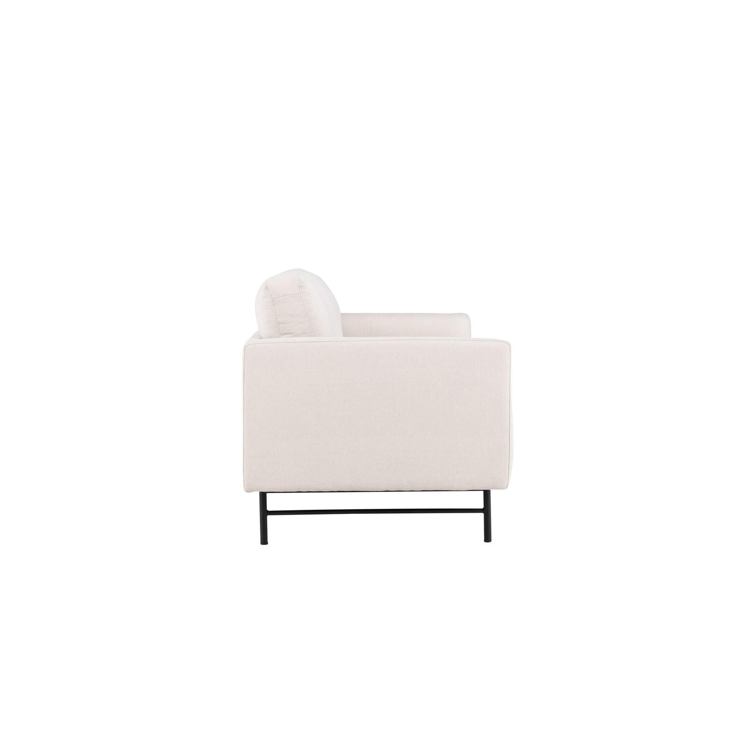 3-Sitzer Sofa Sky - Weiß-3-Sitzer Sofas-Venture Home-le canapé