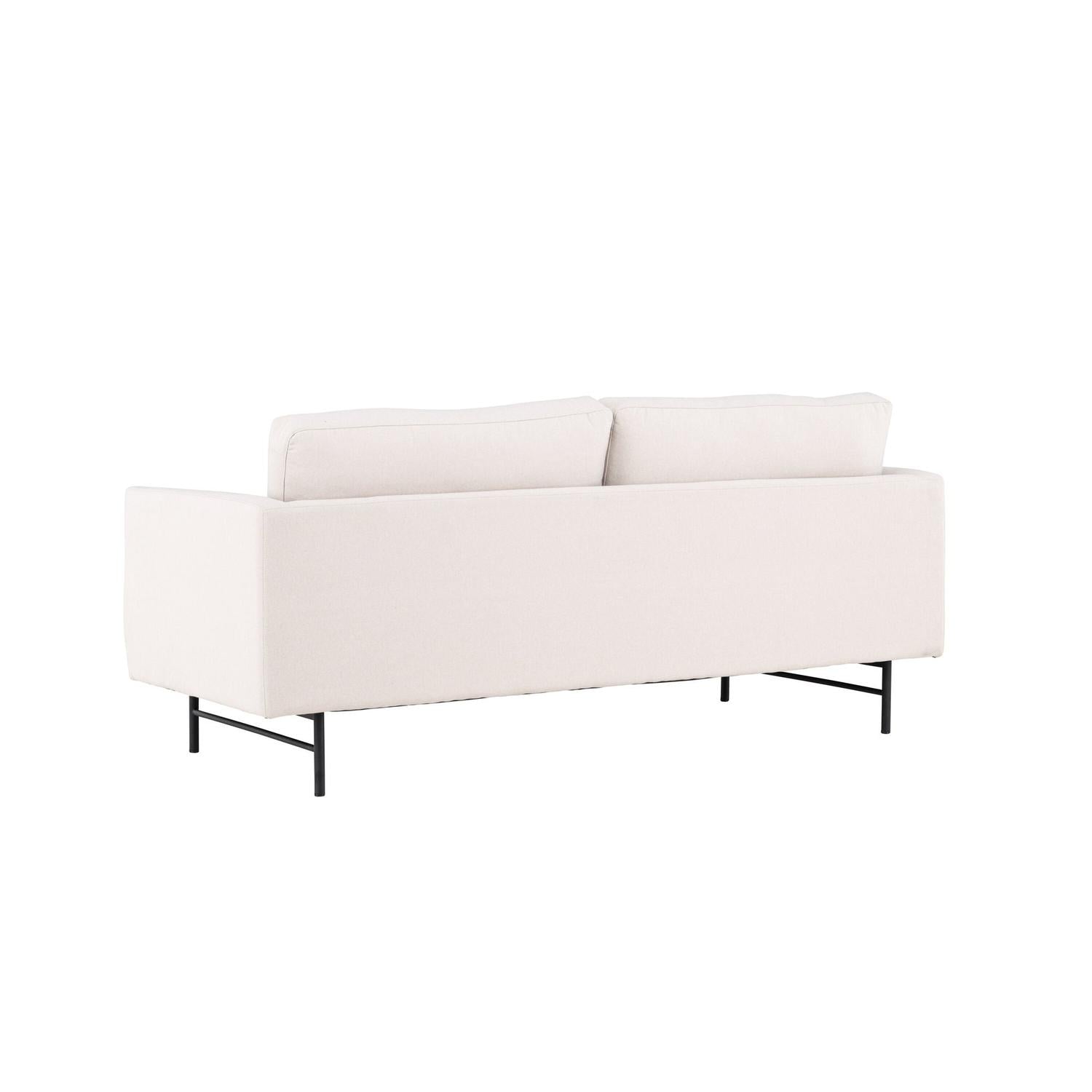 3-Sitzer Sofa Sky - Weiß-3-Sitzer Sofas-Venture Home-le canapé