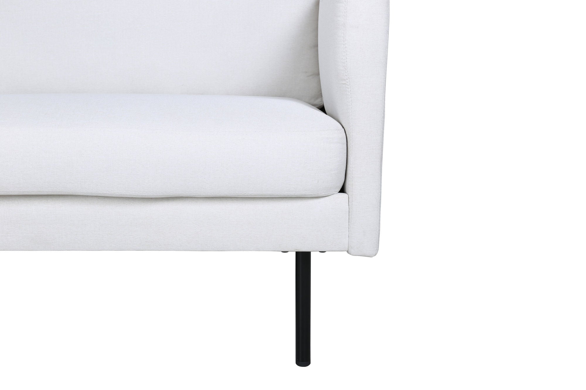 3-Sitzer Sofa Zoom aus Stoff - Beige-3-Sitzer Sofas-Venture Home-le canapé