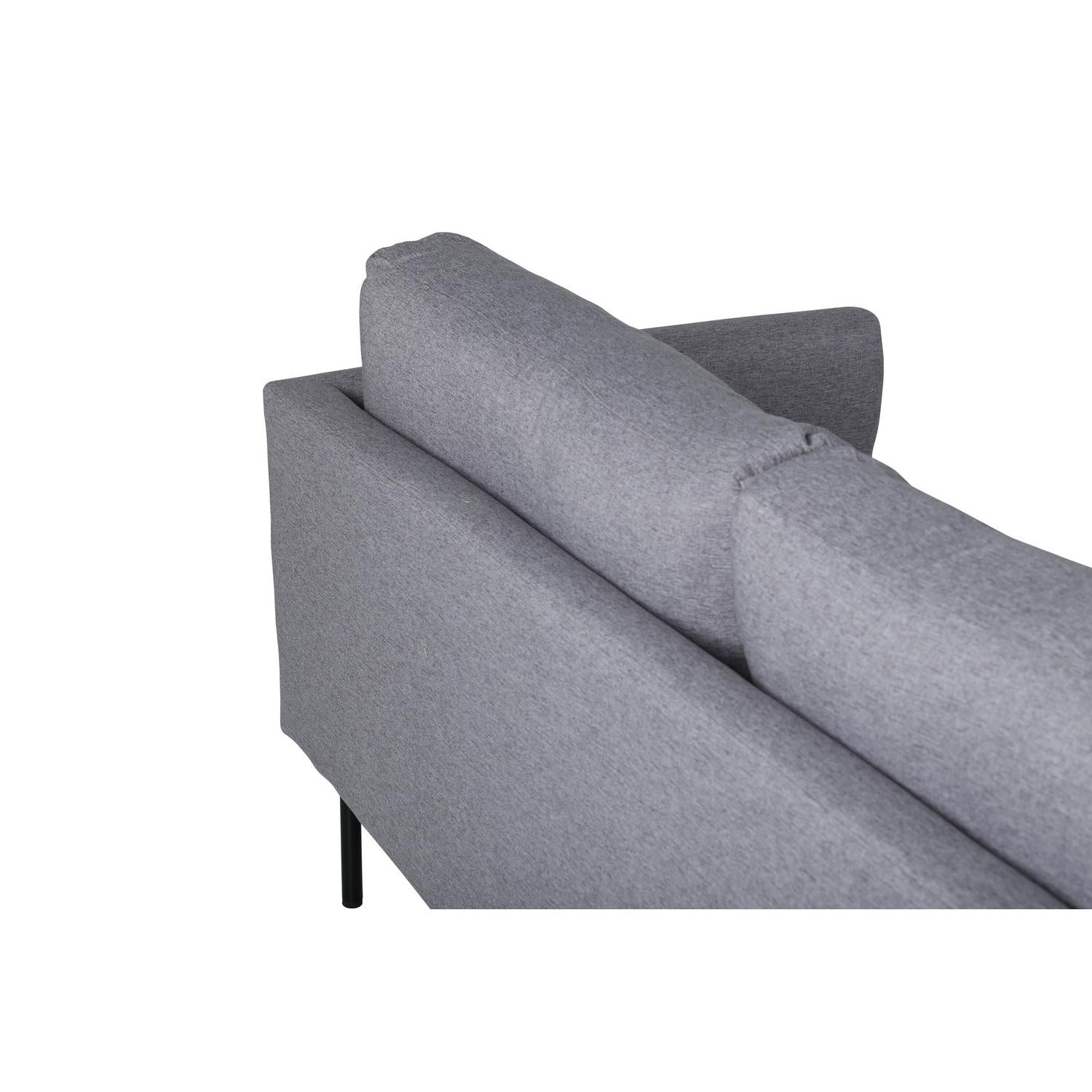 3-Sitzer Sofa Zoom aus Stoff - Grau-3-Sitzer Sofa-Venture Home-le canapé