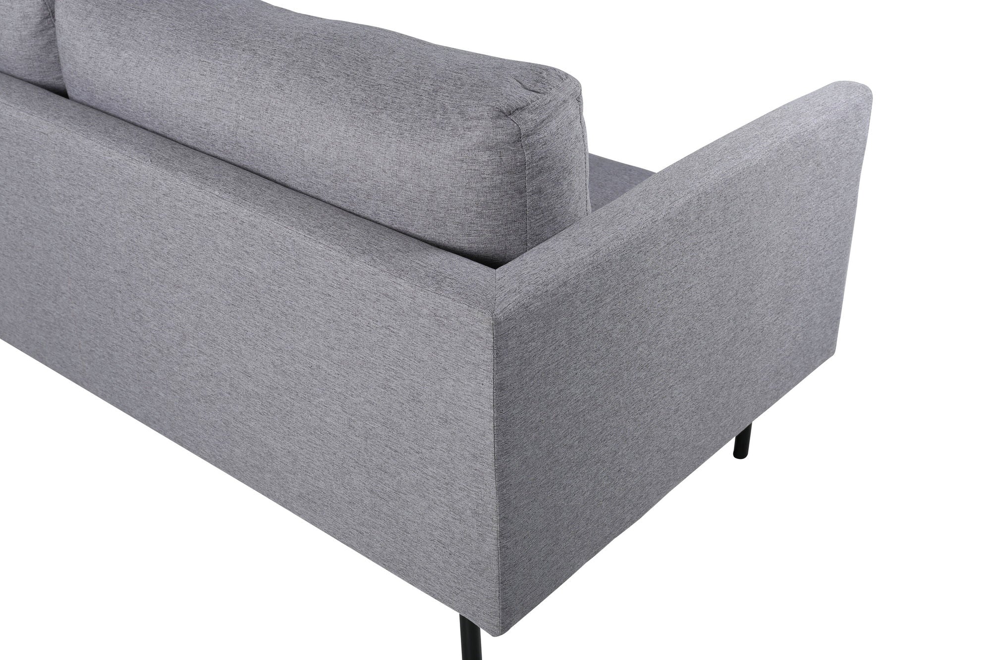 3-Sitzer Sofa Zoom aus Stoff - Grau-3-Sitzer Sofas-Venture Home-le canapé