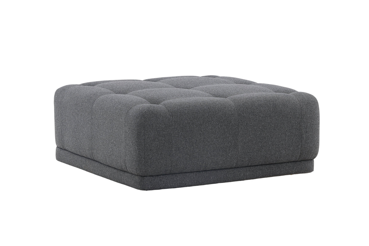 Pouf Turin mehrsitzig - Dunkelgrau - Venture Home - le canapé