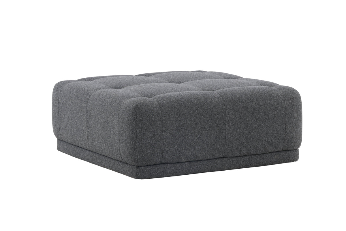 Pouf Turin mehrsitzig - Dunkelgrau - Venture Home - le canapé