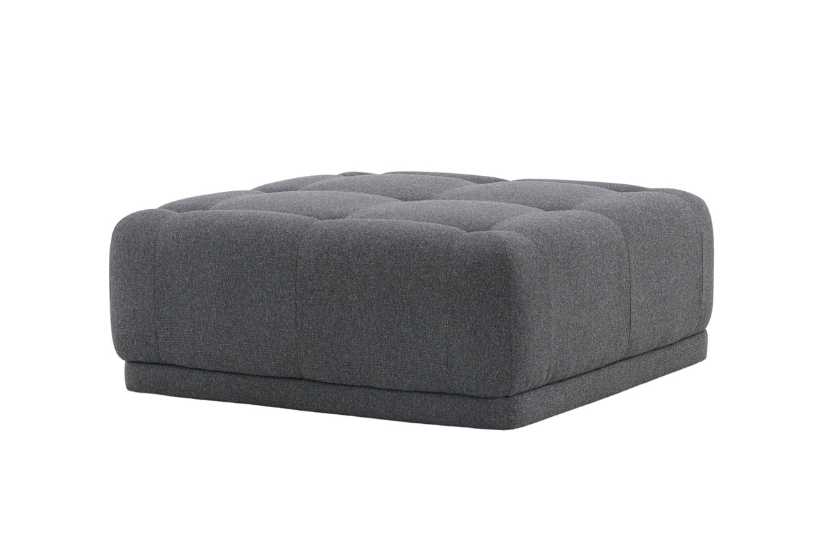 Pouf Turin mehrsitzig - Dunkelgrau - Venture Home - le canapé