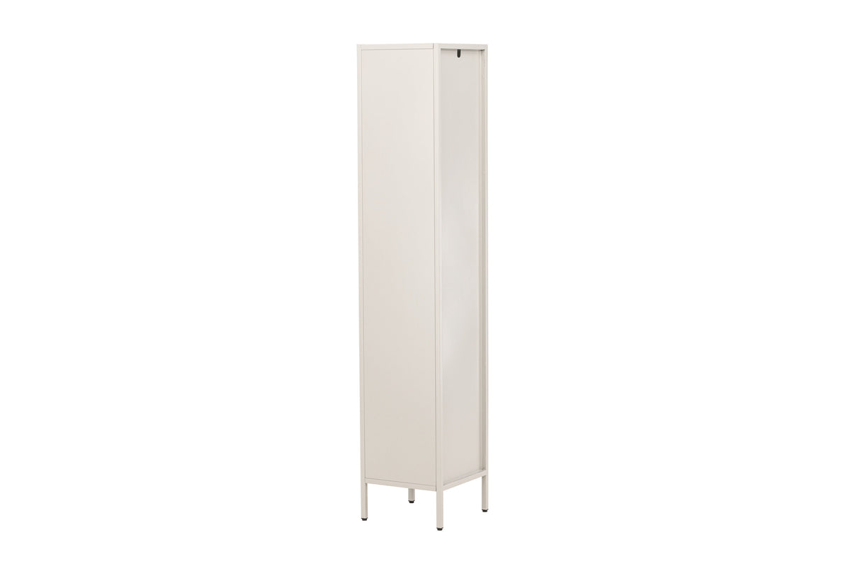 Vitrine Cali 180cm aus Metall mit 4 Böden - Beige - Venture Home - le canapé