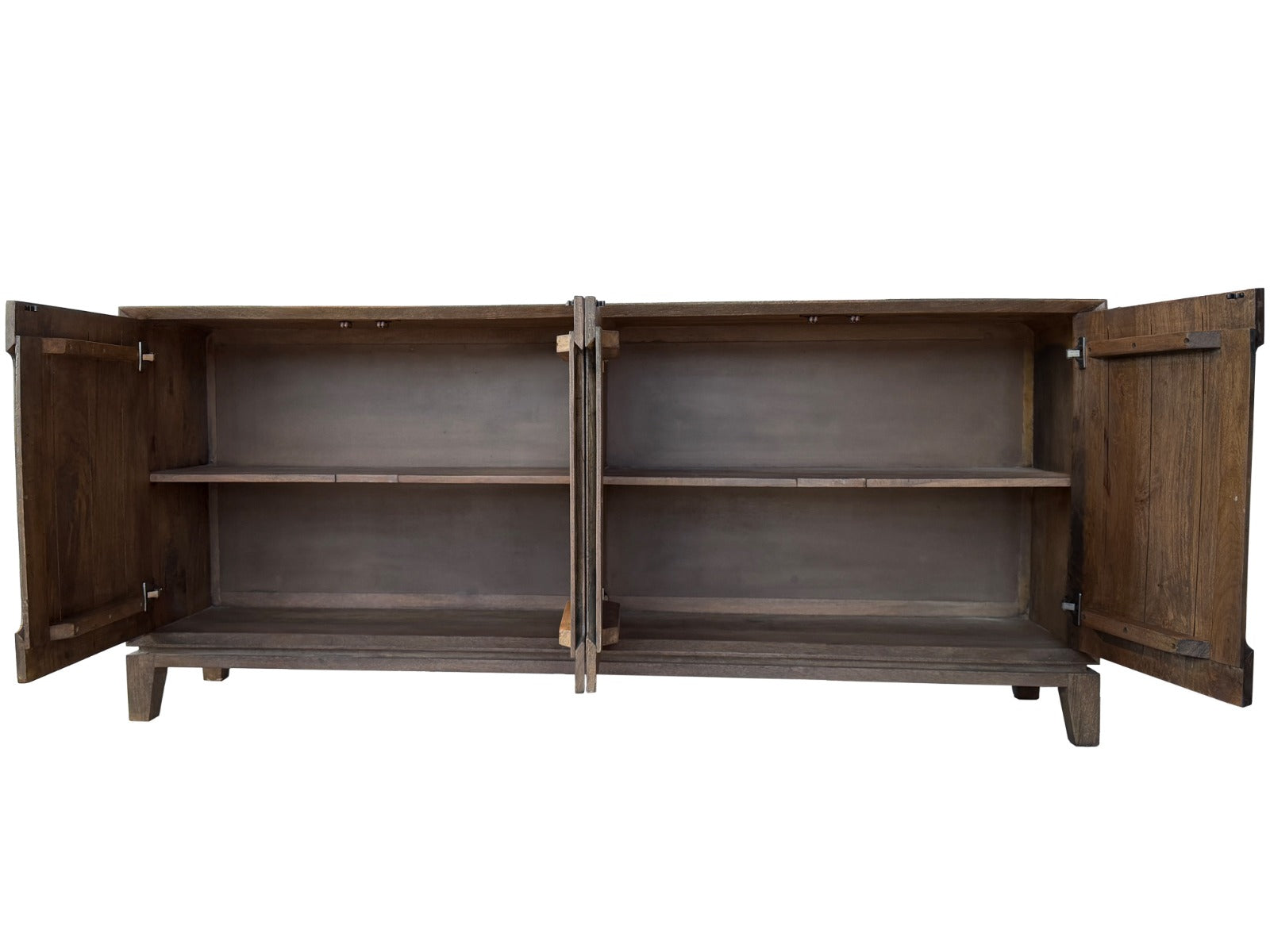 Sideboard Cortez aus Mangoholz 190cm - Dunkelbraun