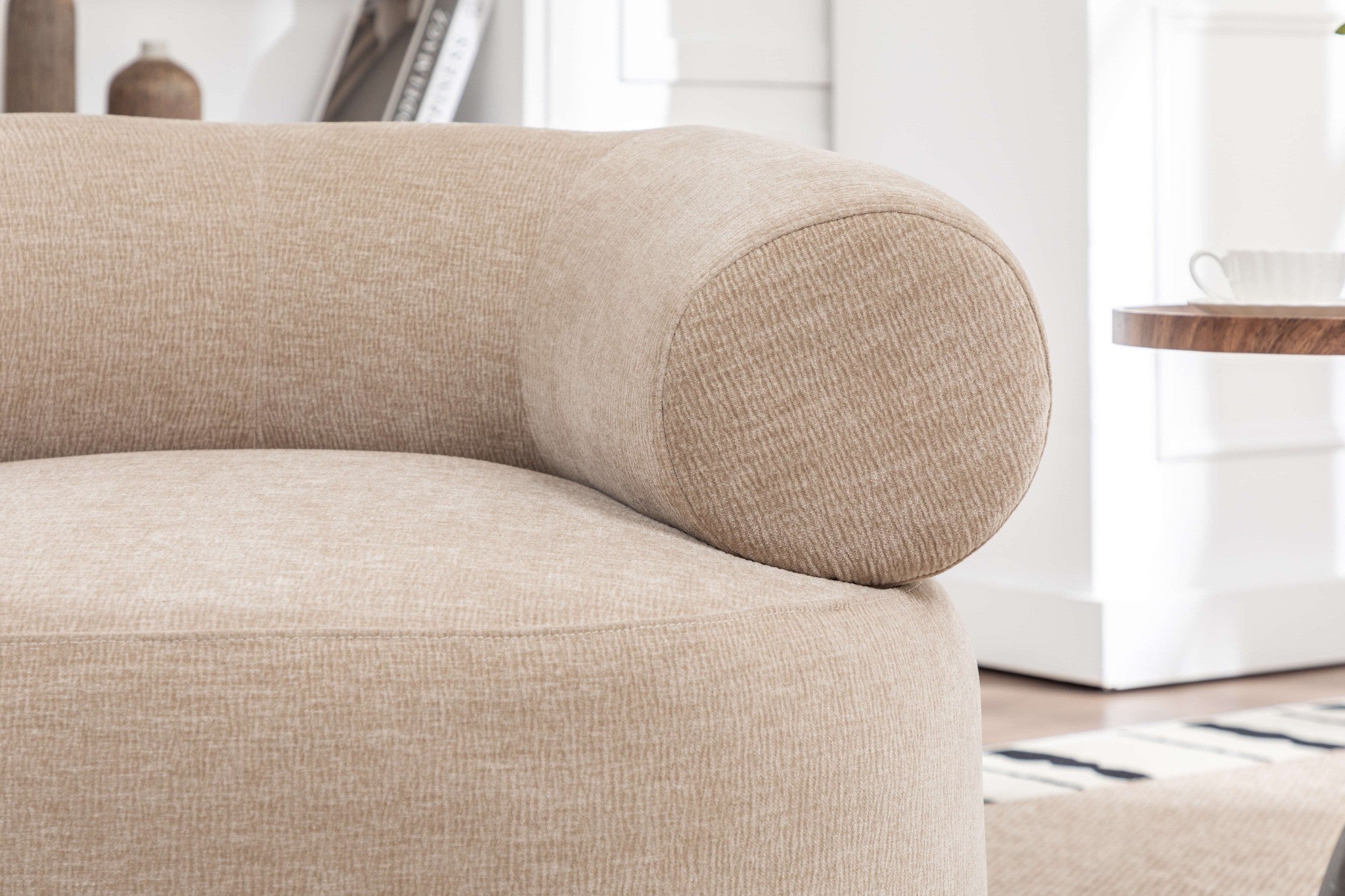 Lounge chair Max swivel - Bronze