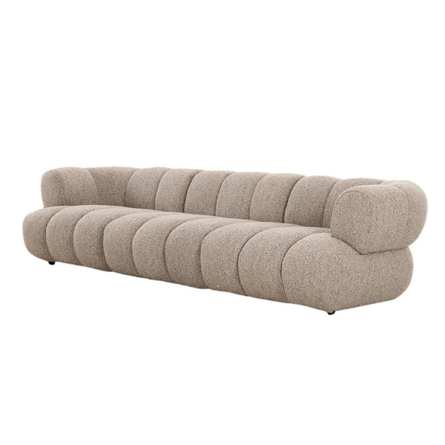 4-Sitzer Sofa New York aus Bouclé - Sand-4-Sitzer Sofas-Pole To Pole-le canapé