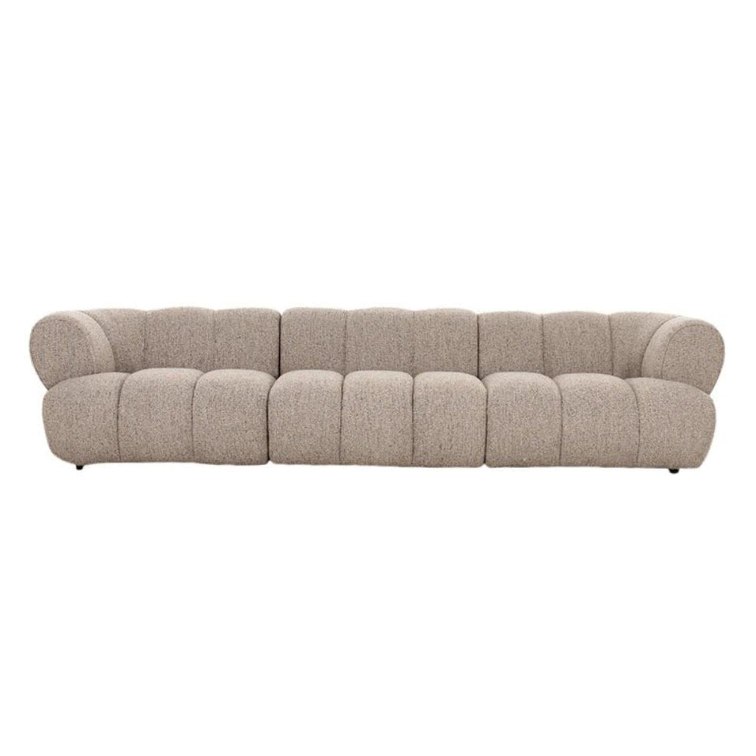 4-Sitzer Sofa New York aus Bouclé - Sand-4-Sitzer Sofas-Pole To Pole-le canapé