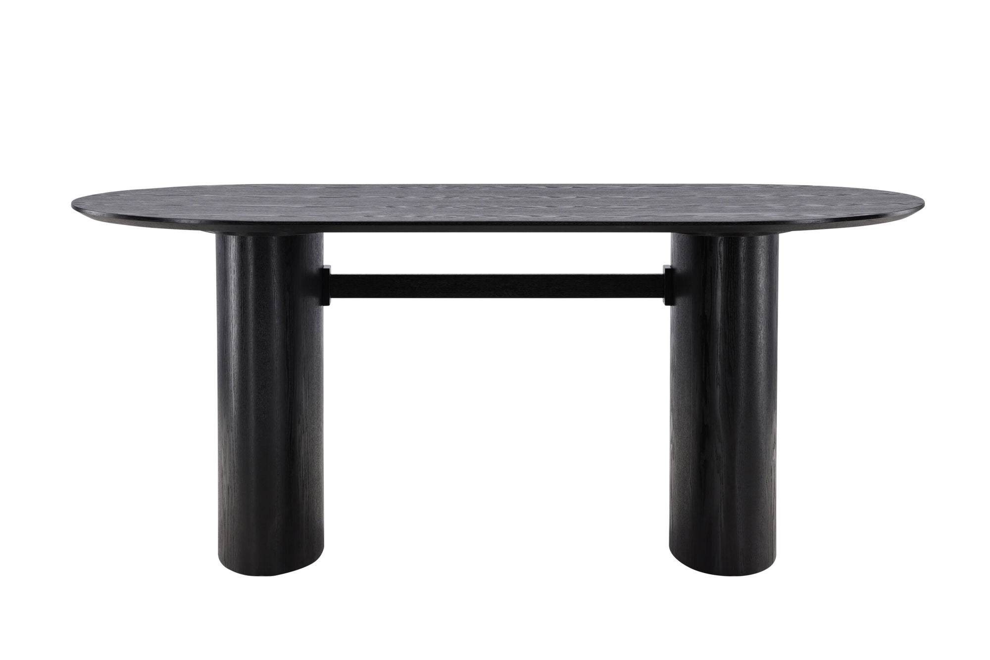 Esstisch Isolde 180*75 - Schwarz-Esstisch Oval-le canapé