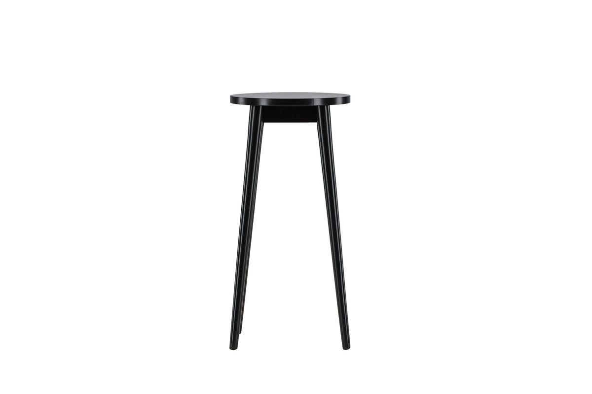 2er-Set Barhocker Mollösand aus Massivholz mit Fußstütze - Schwarz - Venture Home - le canapé