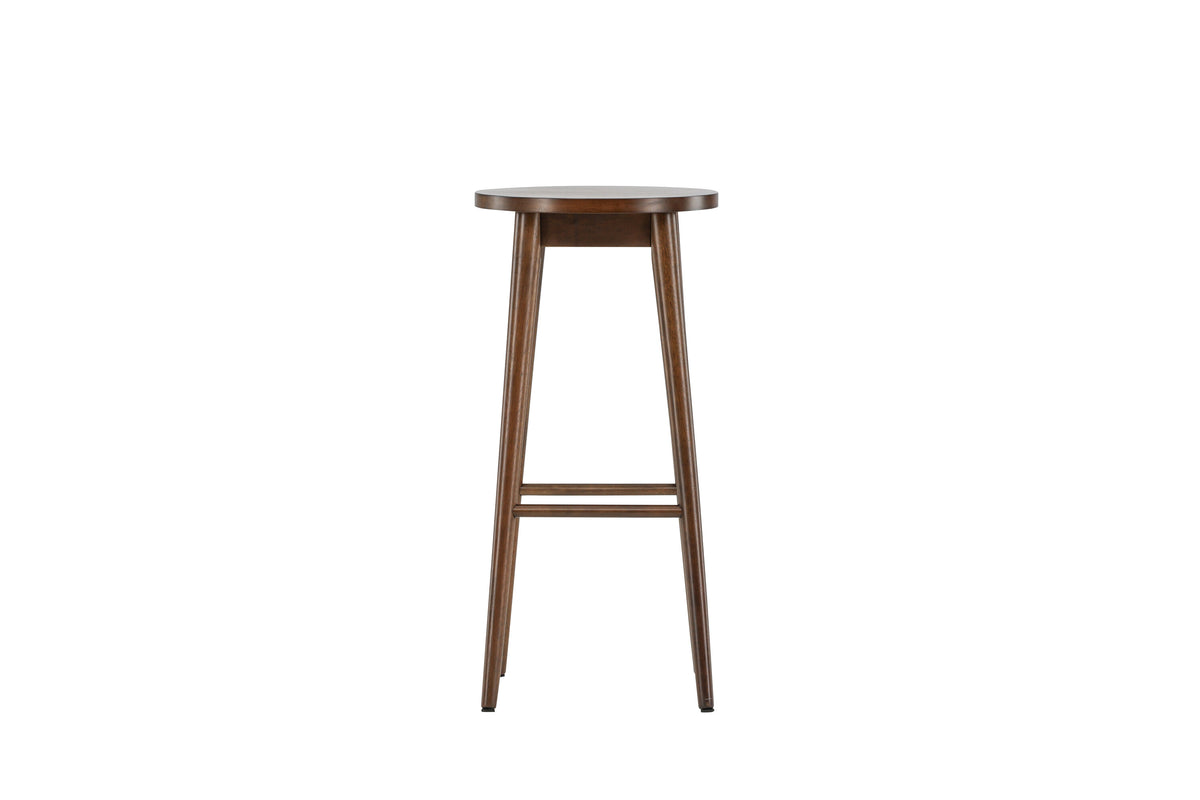 2er-Set Barhocker Mollösand aus Massivholz mit Fußstütze - Mokka - Venture Home - le canapé