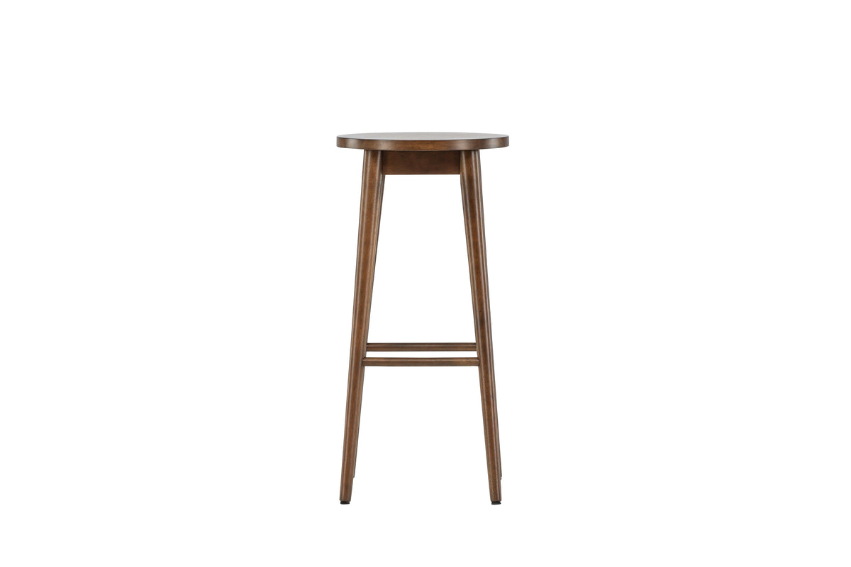 2er-Set Barhocker Mollösand aus Massivholz mit Fußstütze - Mokka - Venture Home - le canapé