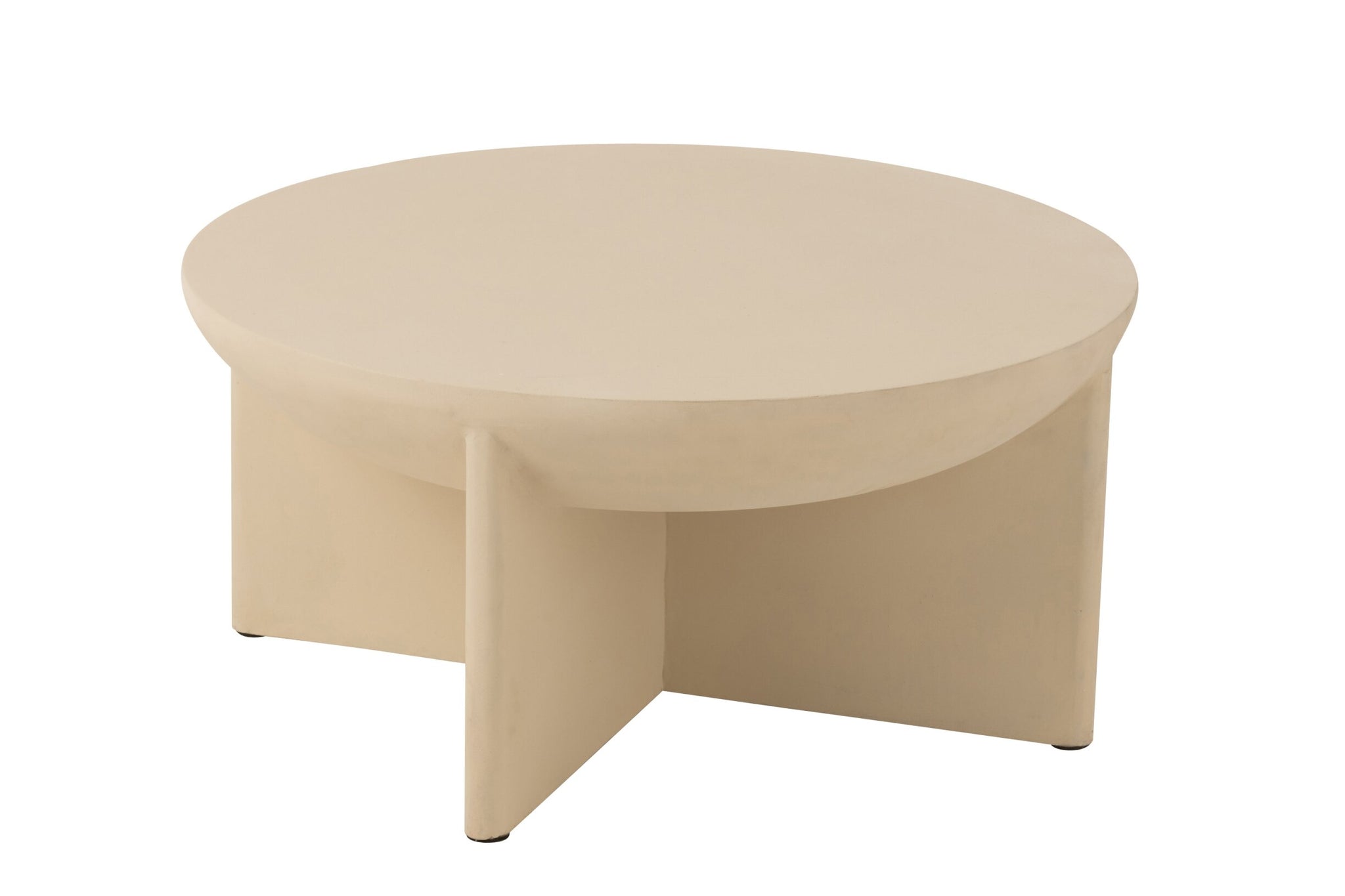 Couchtisch Halfy aus Mangoholz - Beige