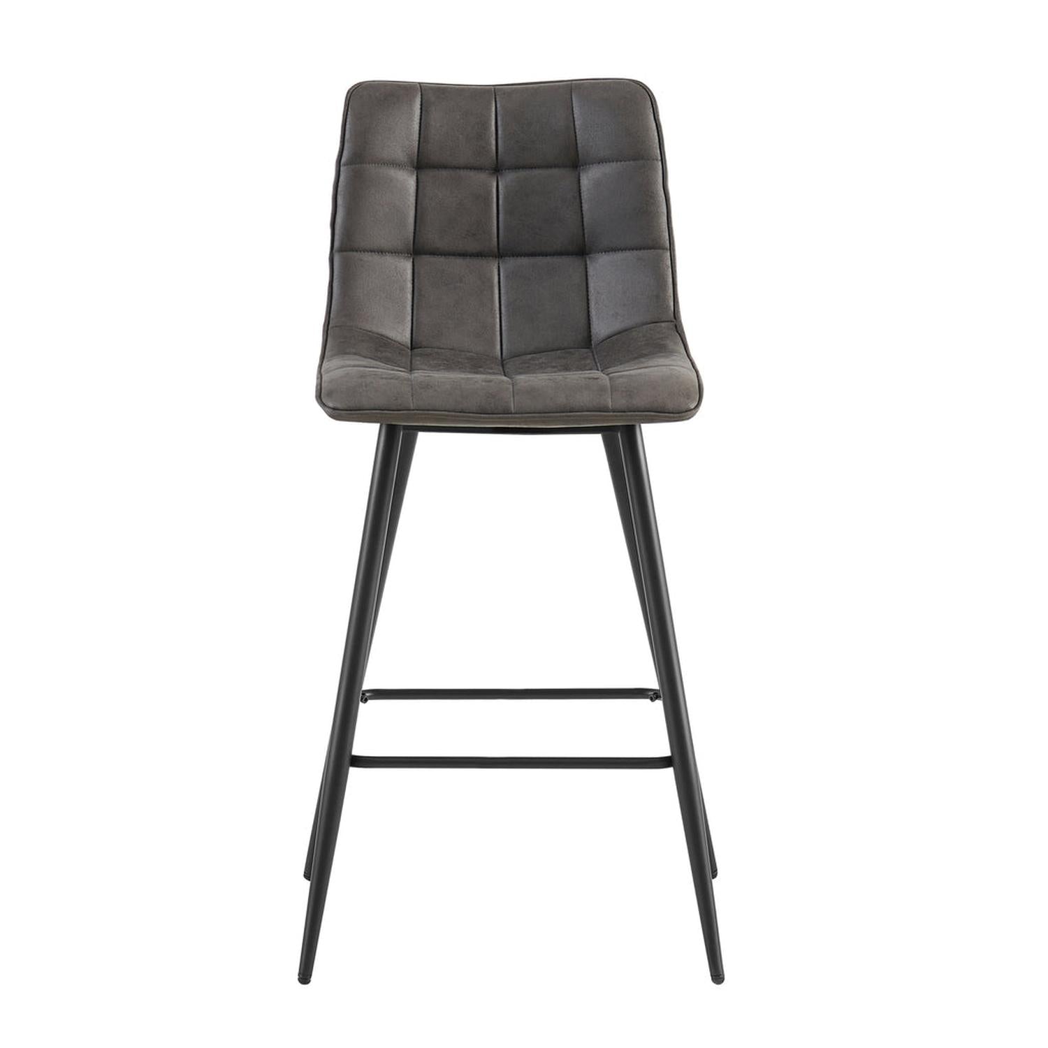 4er-Set Barhocker Lucille - Anthrazit-Barhocker-Benoa-le canapé
