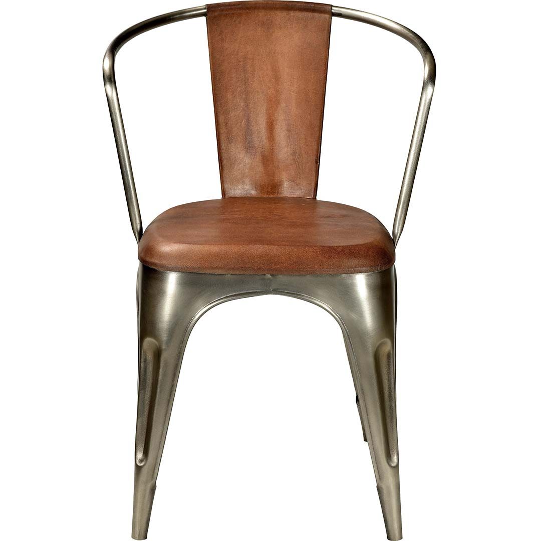 4er - Set Esszimmerstühle Living - Leder glänzend5740002207353Armlehnenstuhl