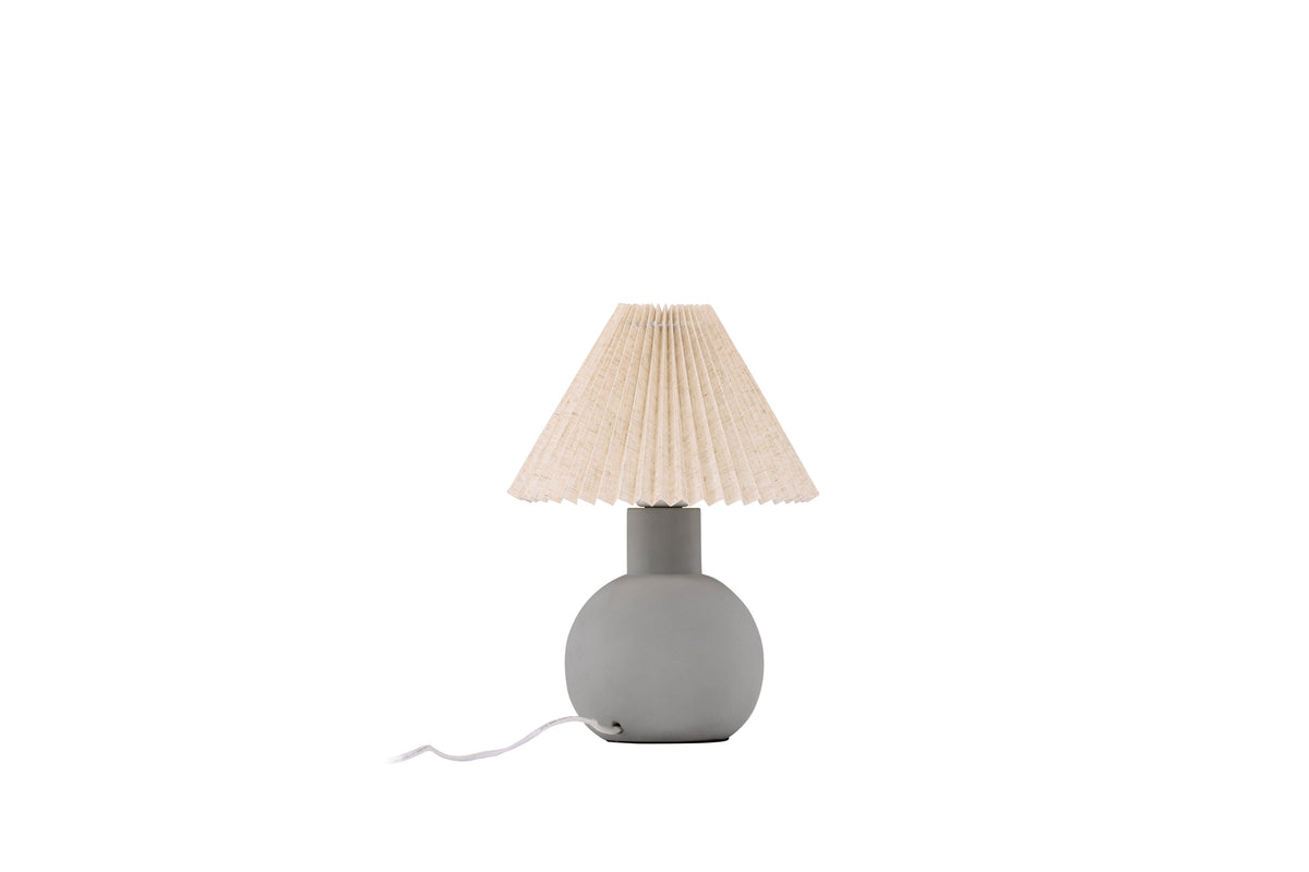 Tischlampe Älvsborg aus Stein - Grau - Venture Home - le canapé