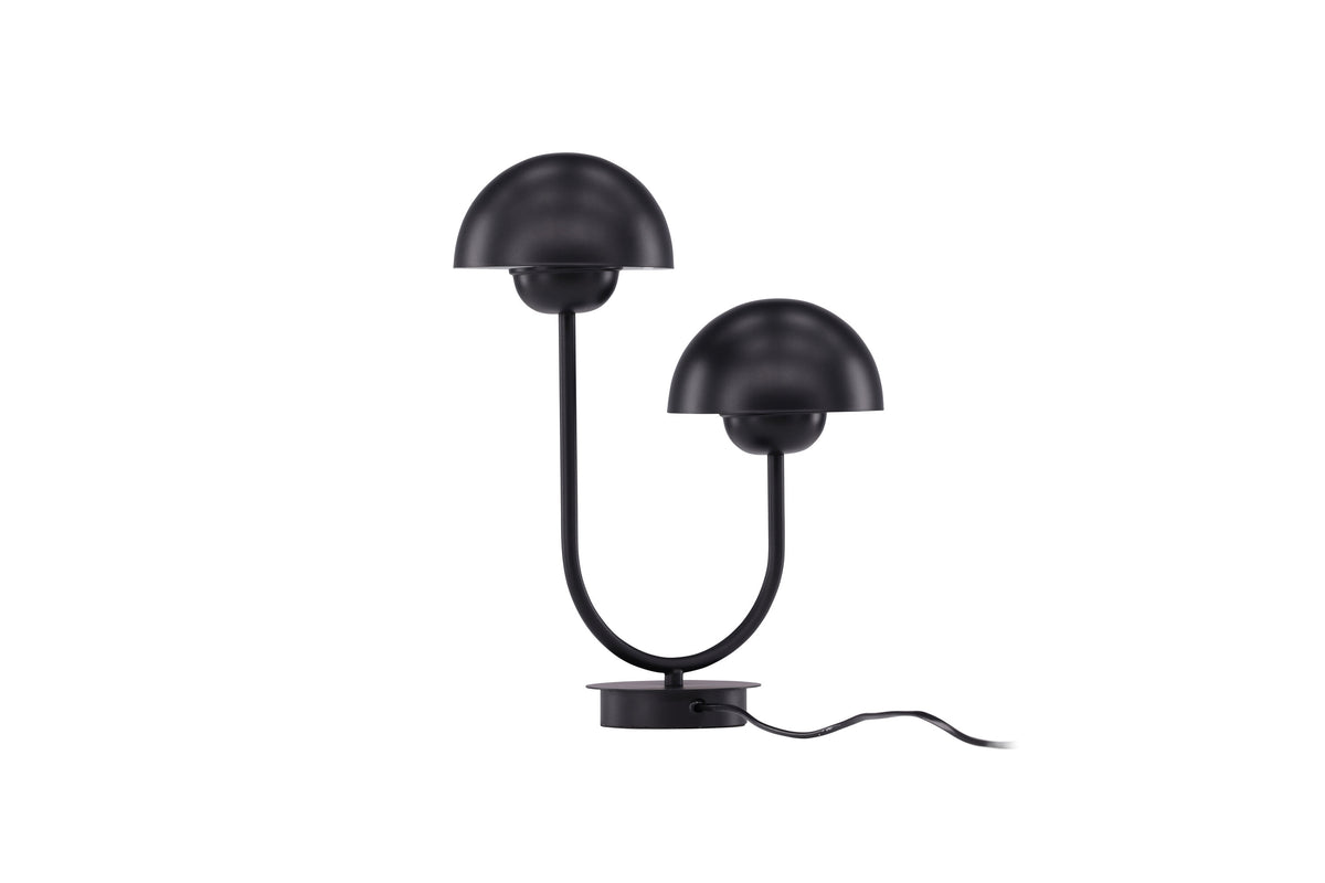 Tischlampe Lyckorna aus Metall - Schwarz - Venture Home - le canapé