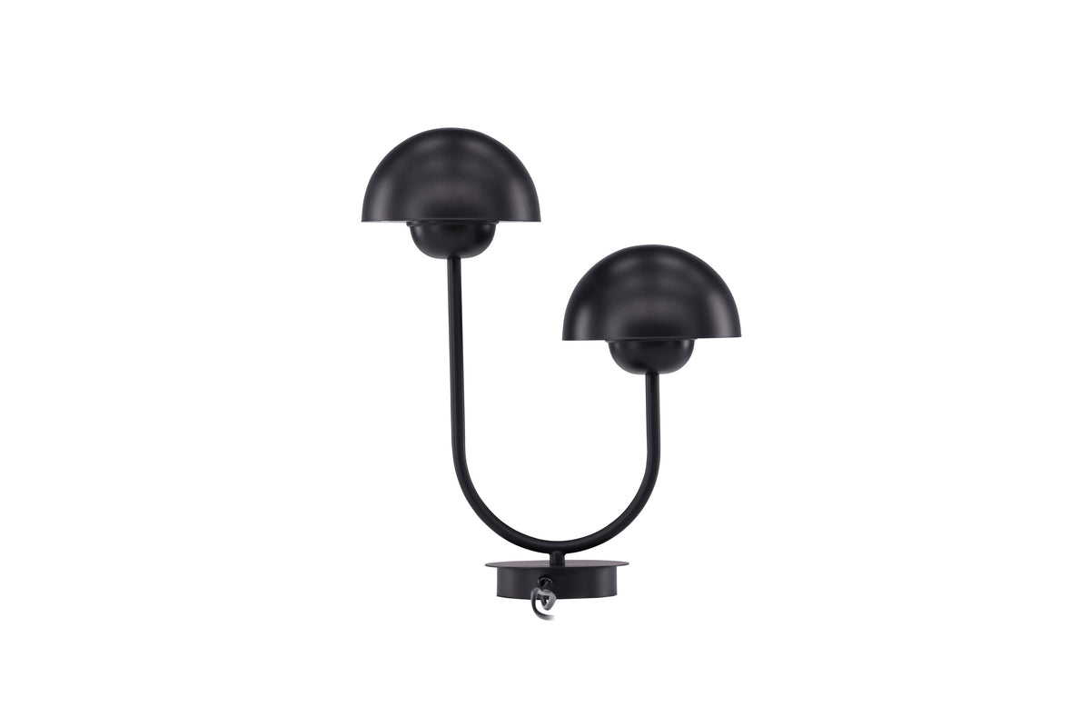 Tischlampe Lyckorna aus Metall - Schwarz - Venture Home - le canapé