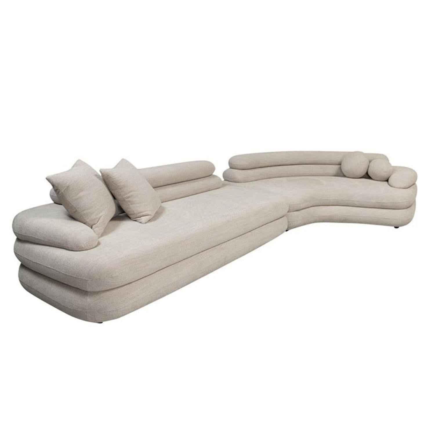 6-Sitzer Sofa Cairo - Beige-6-Sitzer Sofa-Pole to Pole-le canapé
