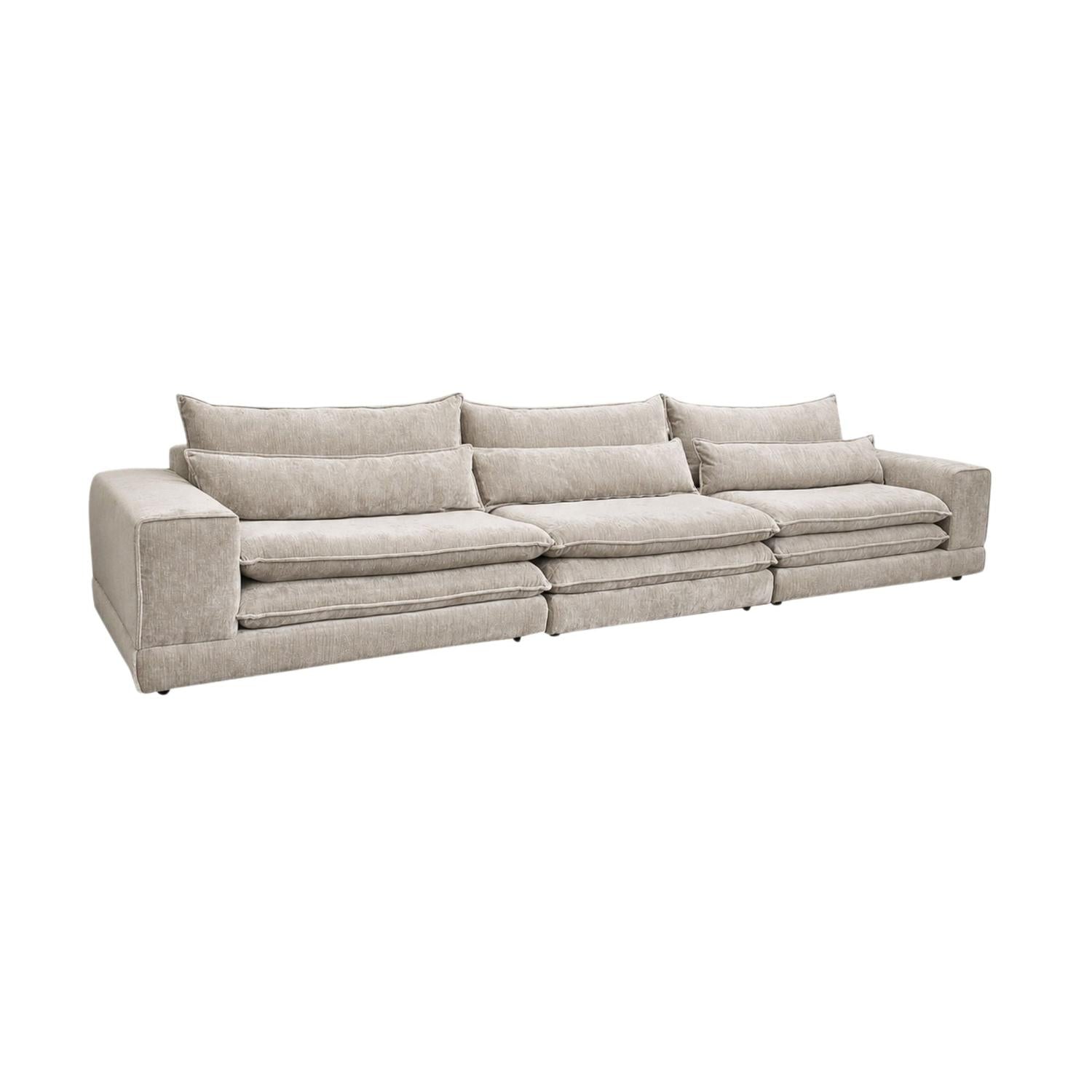 6-Sitzer Sofa London - Beige-6-Sitzer Sofas-Pole to Pole-le canapé