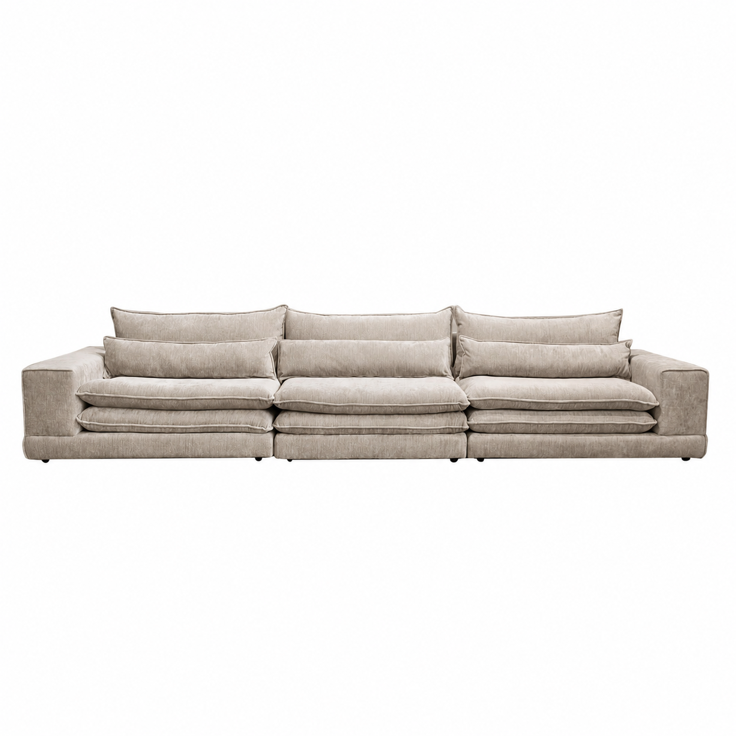 6-Sitzer Sofa London - Beige-6-Sitzer Sofas-Pole to Pole-le canapé