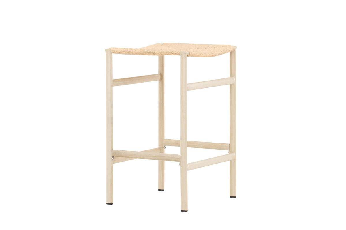 2er-Set Barhocker Polly aus Rattan - Beige - Venture Home - le canapé