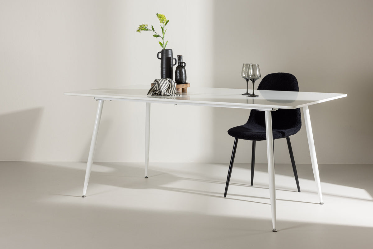 Esstisch Silar 180cm - Weiß - Venture Home - le canapé