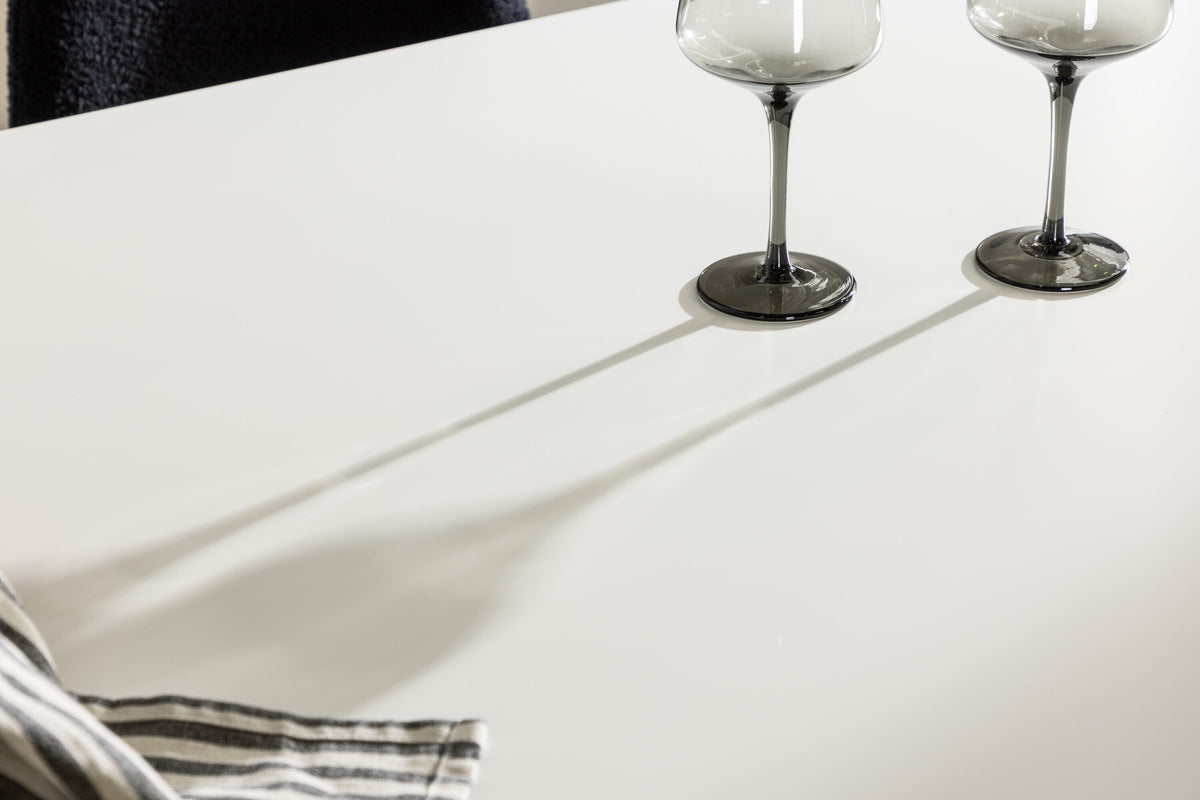 Esstisch Silar 180cm - Weiß - Venture Home - le canapé