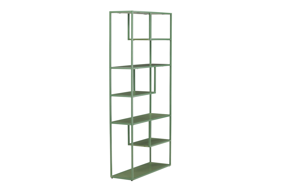 Bücherregal Staal 164cm aus Metall - Grün - Venture Home - le canapé