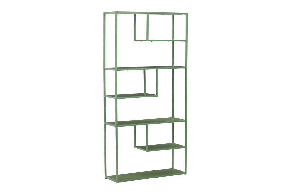 Bücherregal Staal 164cm aus Metall - Grün - Venture Home - le canapé