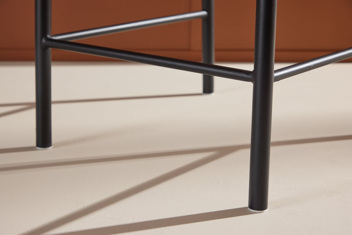 Barhocker Polly aus Rattan - Schwarz - Venture Home - le canapé