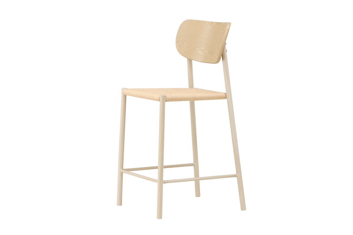Barhocker Polly aus Rattan - Beige - Venture Home - le canapé