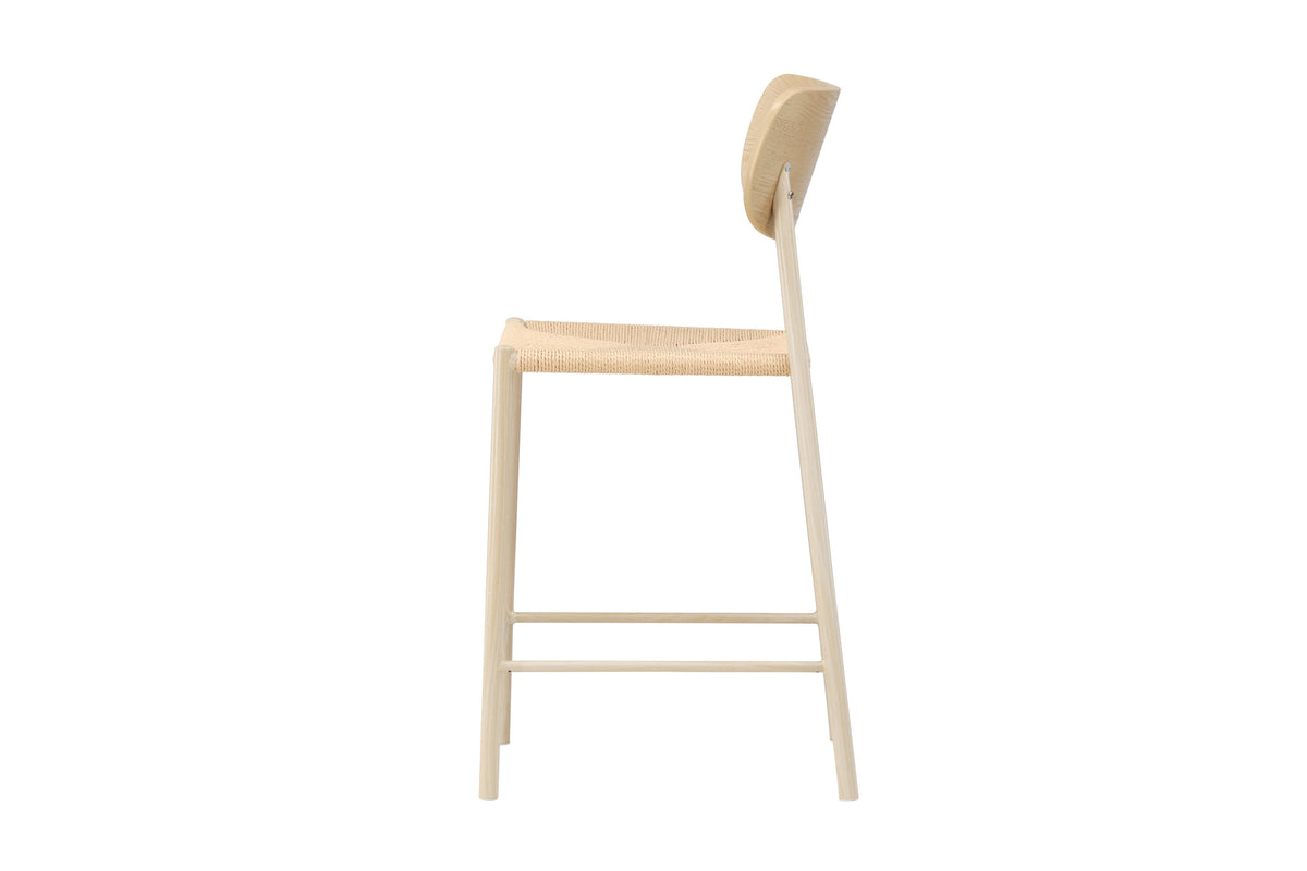 Barhocker Polly aus Rattan - Beige - Venture Home - le canapé