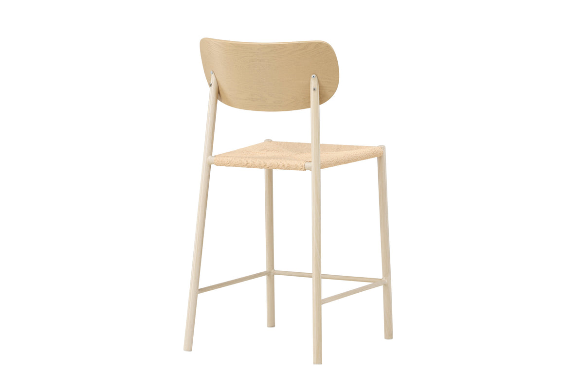 Barhocker Polly aus Rattan - Beige - Venture Home - le canapé