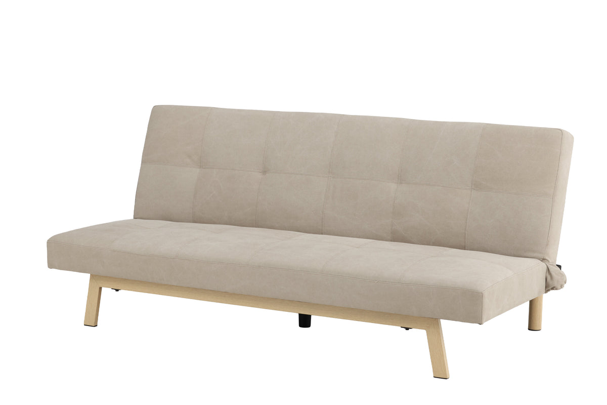 Schlafsofa Bodil ausklappbar - Beige - Venture Home - le canapé