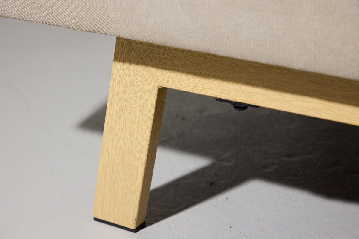 Schlafsofa Bodil ausklappbar - Beige - Venture Home - le canapé