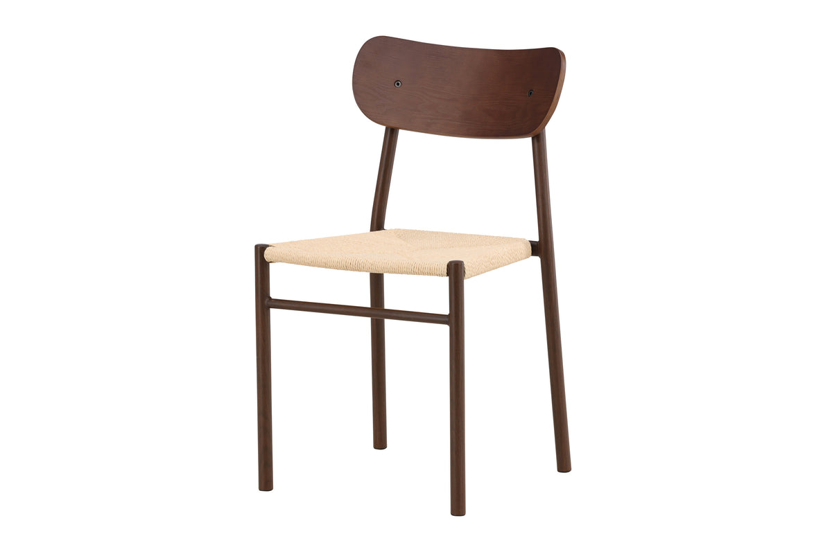 2er-Set Esszimmerstühle Polly aus Metall - Mokka - Venture Home - le canapé