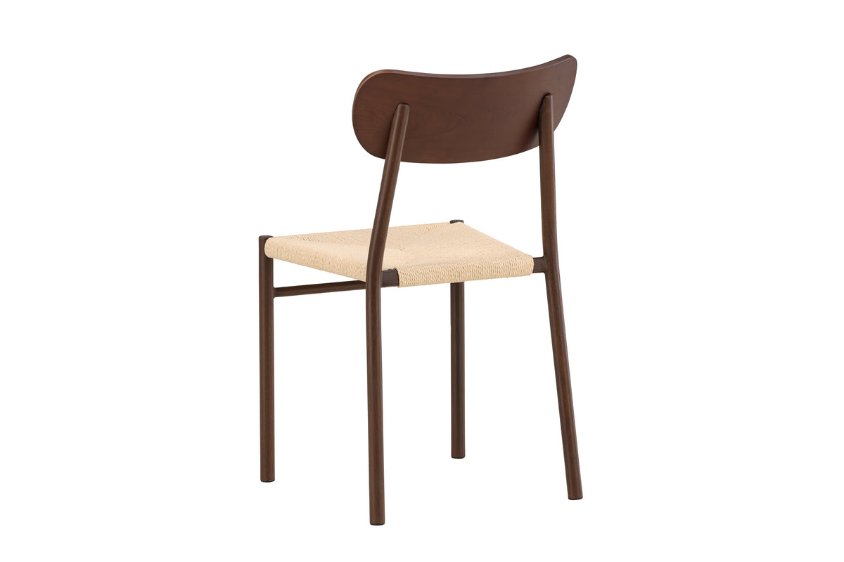 2er-Set Esszimmerstühle Polly aus Metall - Mokka - Venture Home - le canapé