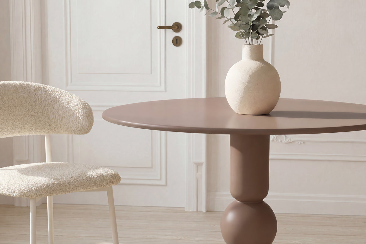 Esstisch Boule Ø110cm - Braun - Venture Home - le canapé
