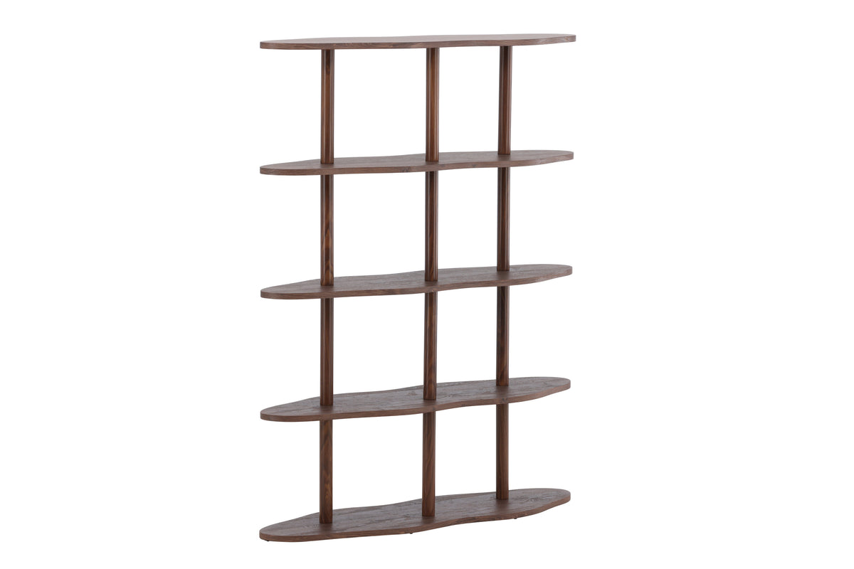 Regal Moln 140cm mit geschwungenen Böden - Mokka - Venture Home - le canapé