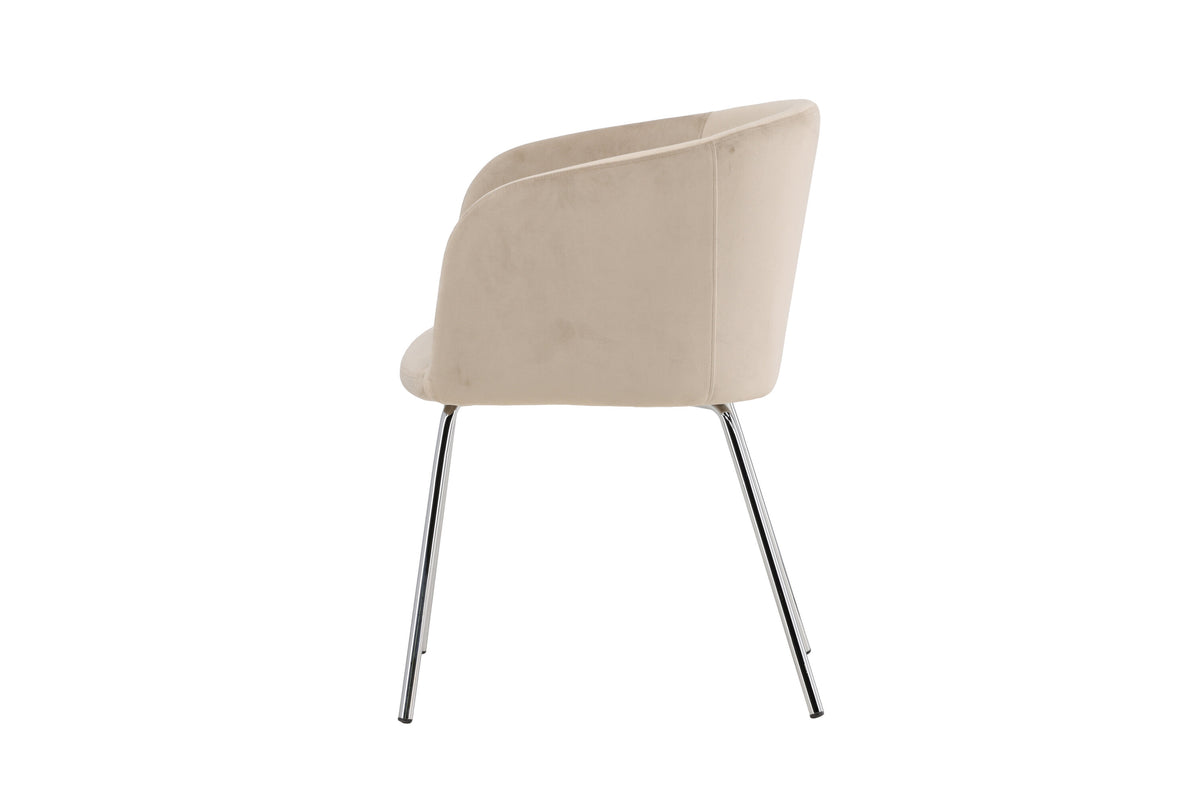 Esszimmerstuhl Berit - Beige - Venture Home - le canapé