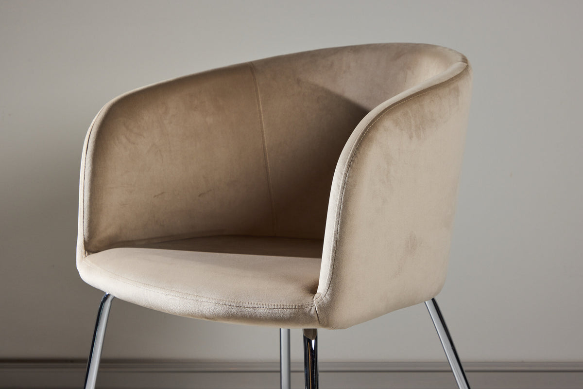 Esszimmerstuhl Berit - Beige - Venture Home - le canapé