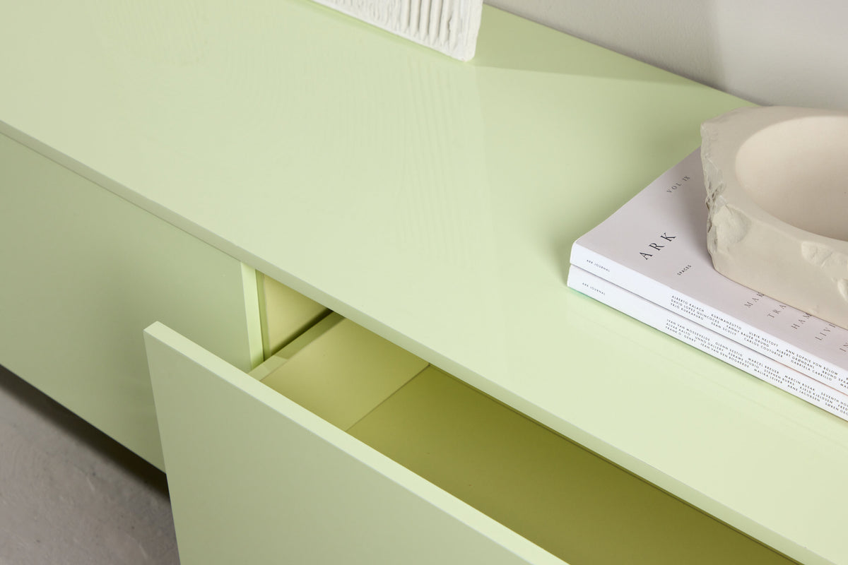 TV-Lowboard Frihamn 160cm - Grün - Venture Home - le canapé