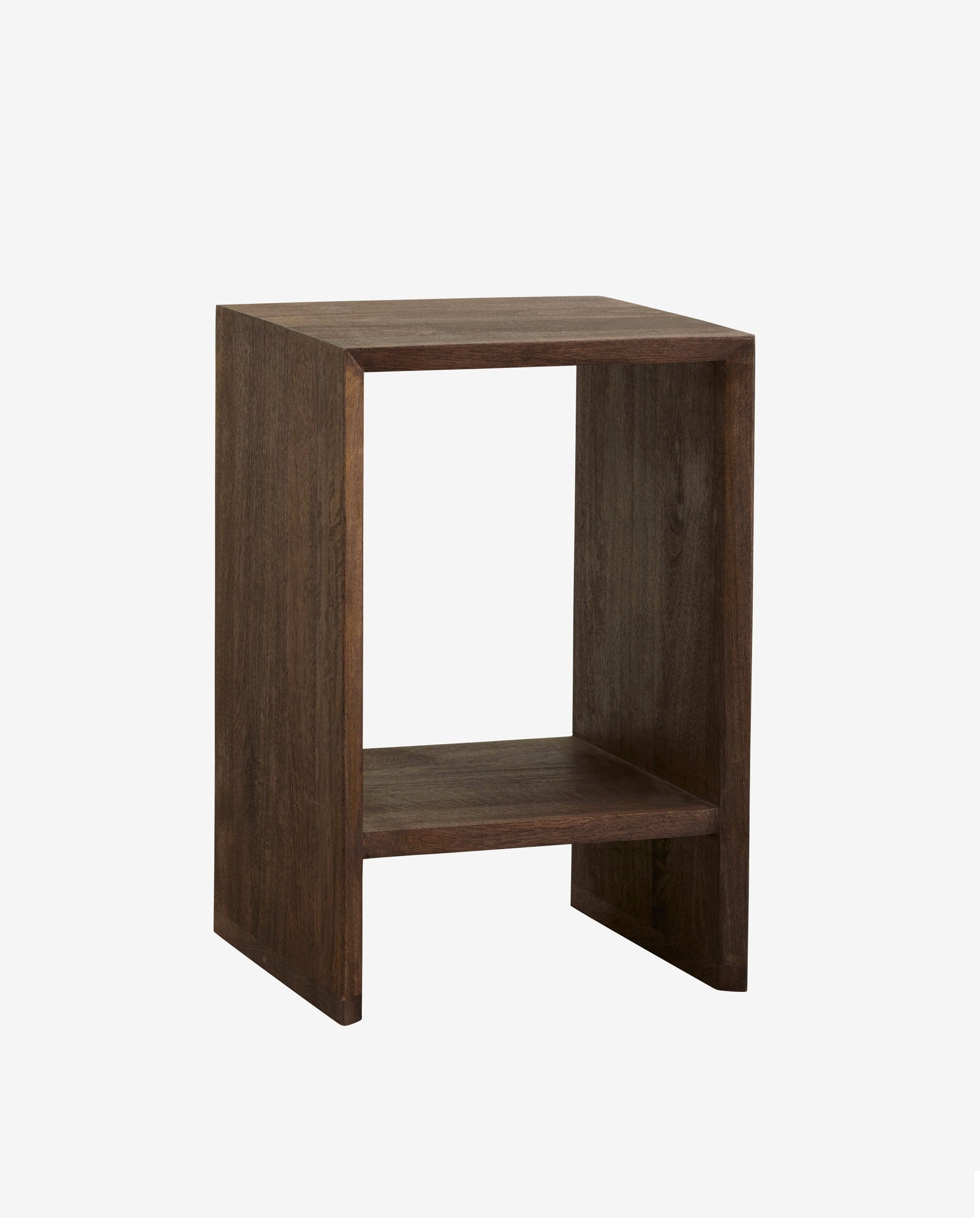 Nachttisch NAPO 40cm aus Massivholz - Braun - Nordal A/S - le canapé