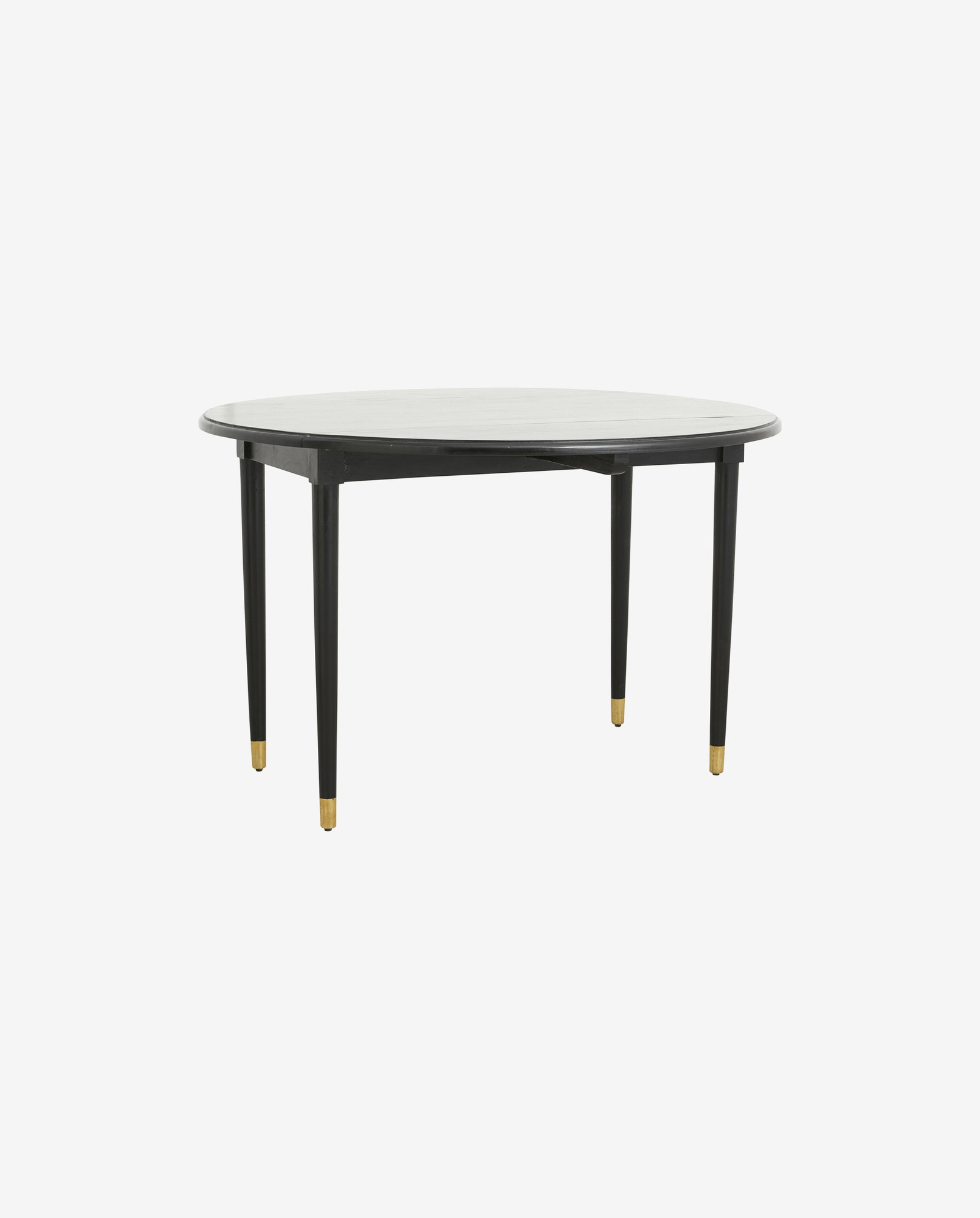 Klapptisch AHR Ø119cm aus Massivholz - Schwarz - Nordal A/S - le canapé